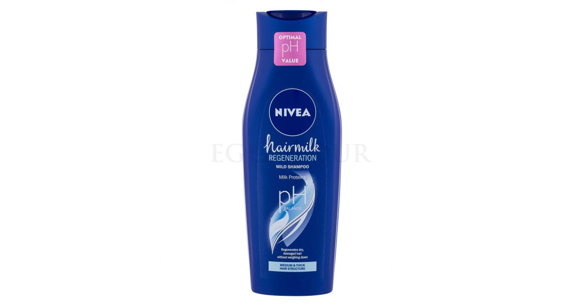 nivea hairmilk włosy normalne szampon