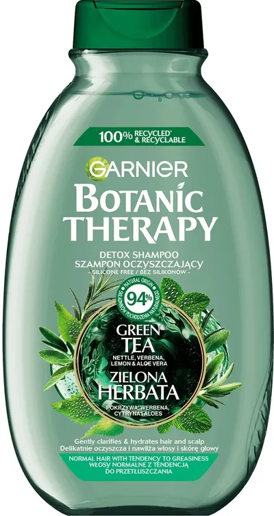 garnier szampon zielona herbata wizaz