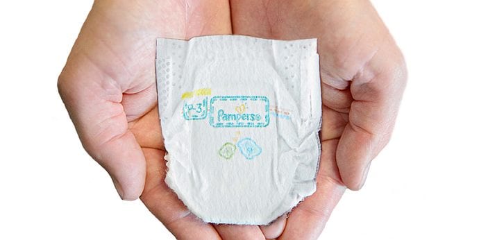 pampers najmniejsze pieluchy