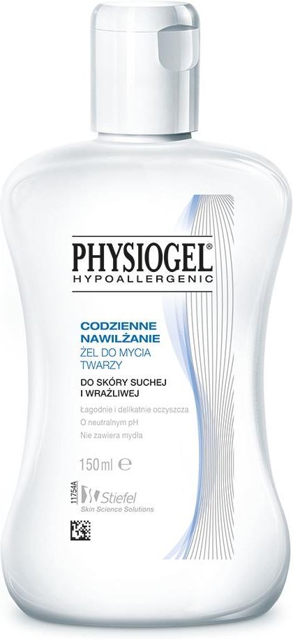 physiogel żel do mycia twarzy rossmann