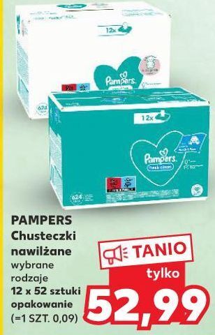 chusteczki pampers kaufland