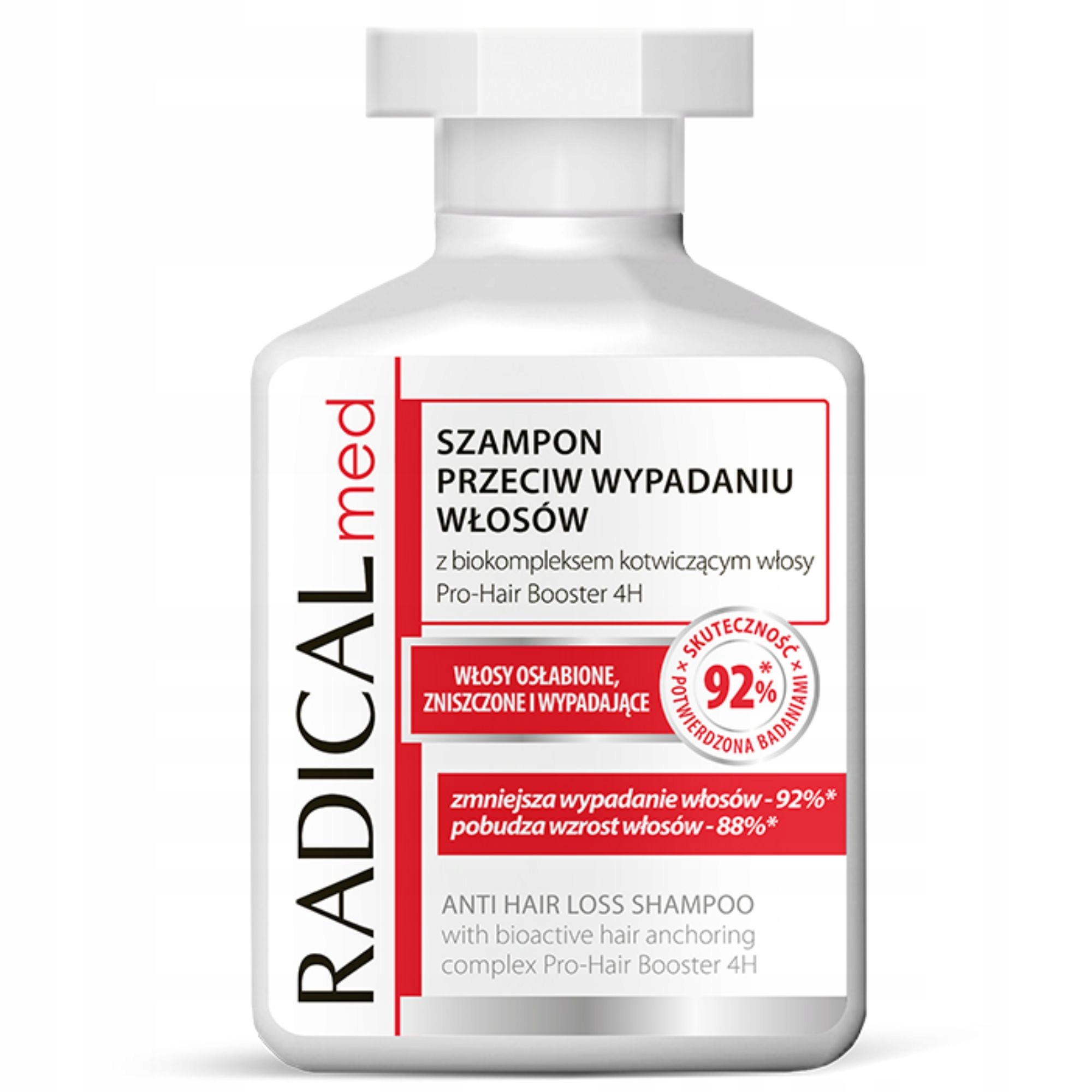 radical med szampon przeciw wypadaniu włosów 300 ml