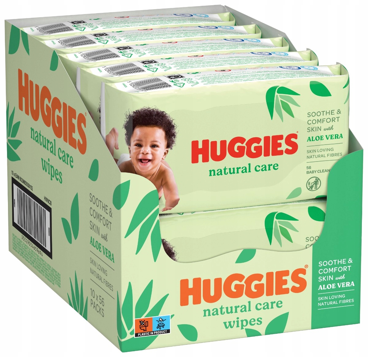 huggies nawilżane chusteczki disney natural care 10x56 szt