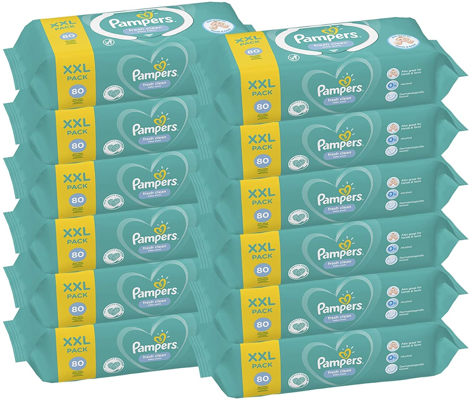 chusteczki pampers freshclean