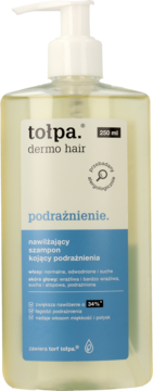 tołpa dermo hair szampon nawilżający kojący 250 ml super pharm