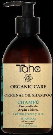 tahe organic care szampon do włosów grubych i suchych