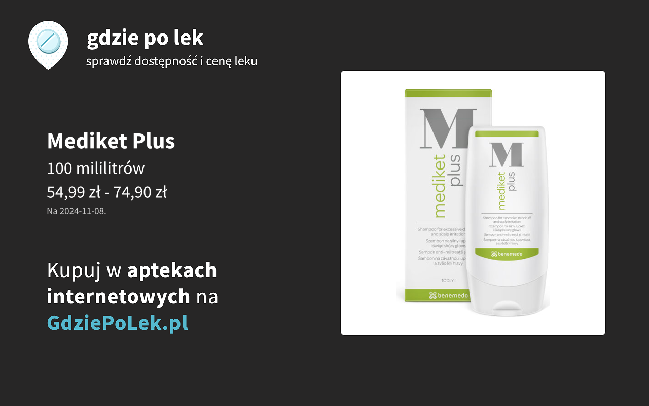 szampon mediket plus cena