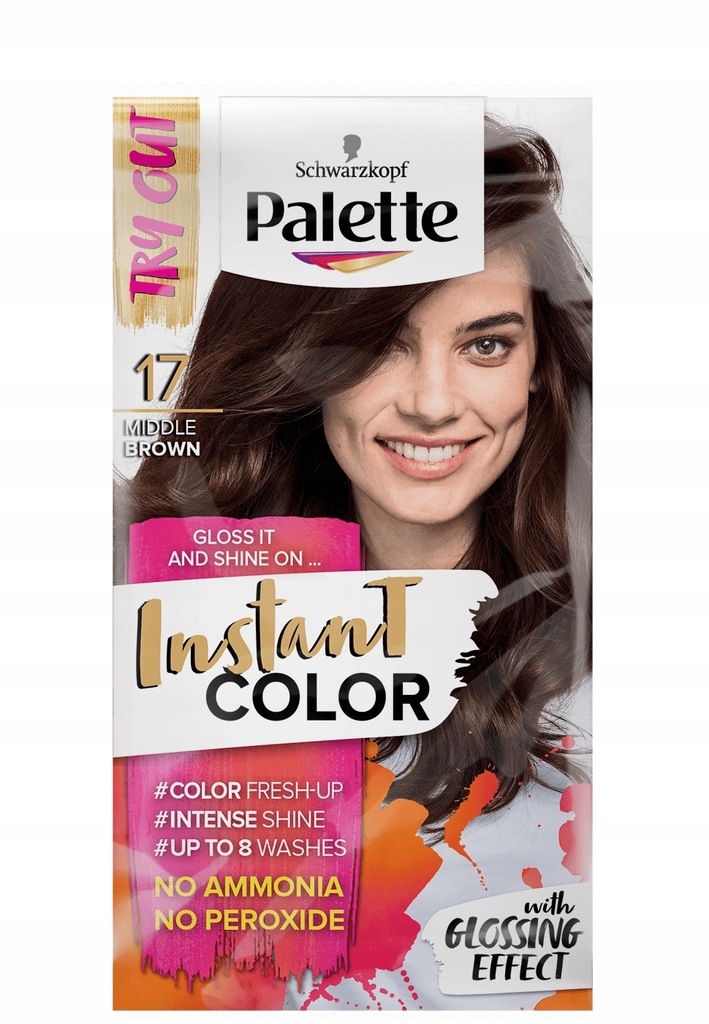 pallete instant color szampon koloryzujący nr 17