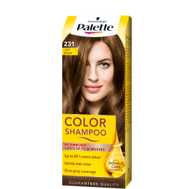 palette color shampoo szampon koloryzujący bez amoniaku nr 236 kasztan