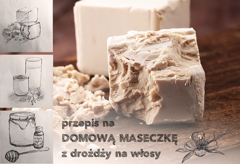 domowa odżywka do włosów drożdżowa