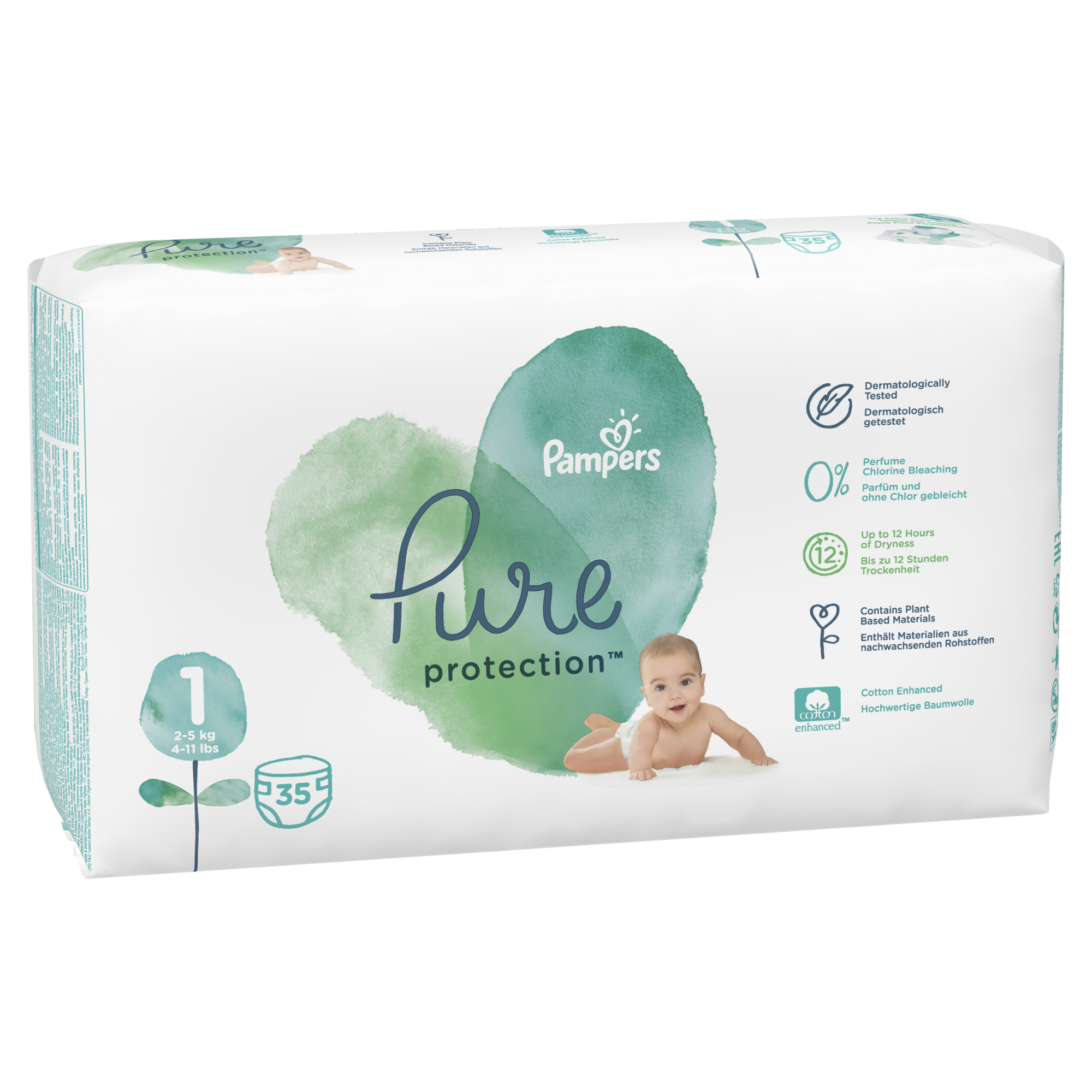 pampers pure 2 dm