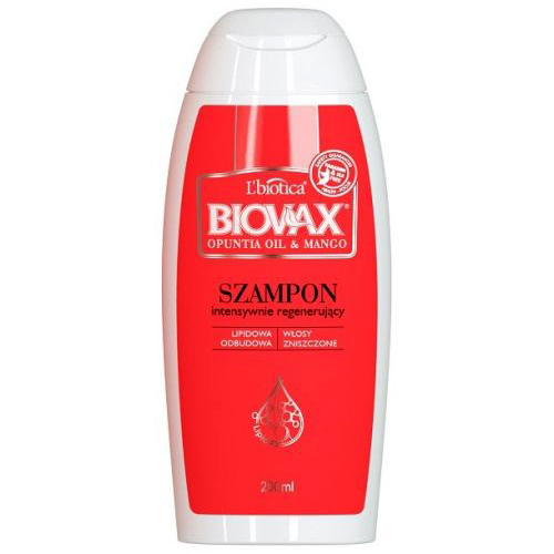 biovax szampon opuntia oil & mango