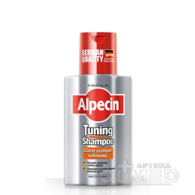 alpecin tuning shampoo czarny szampon kofeinowy