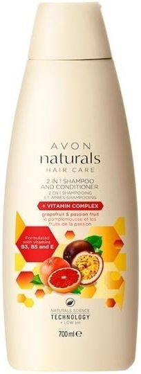 avon naturals szampon grejfut i marakuja