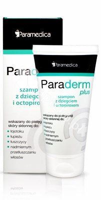 paraderm plus szampon z dziegciem i octopiroxem 150 ml