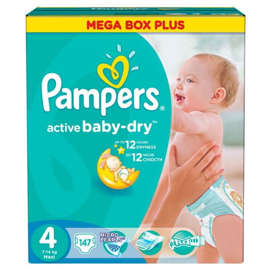 pampers 4 mega box 147