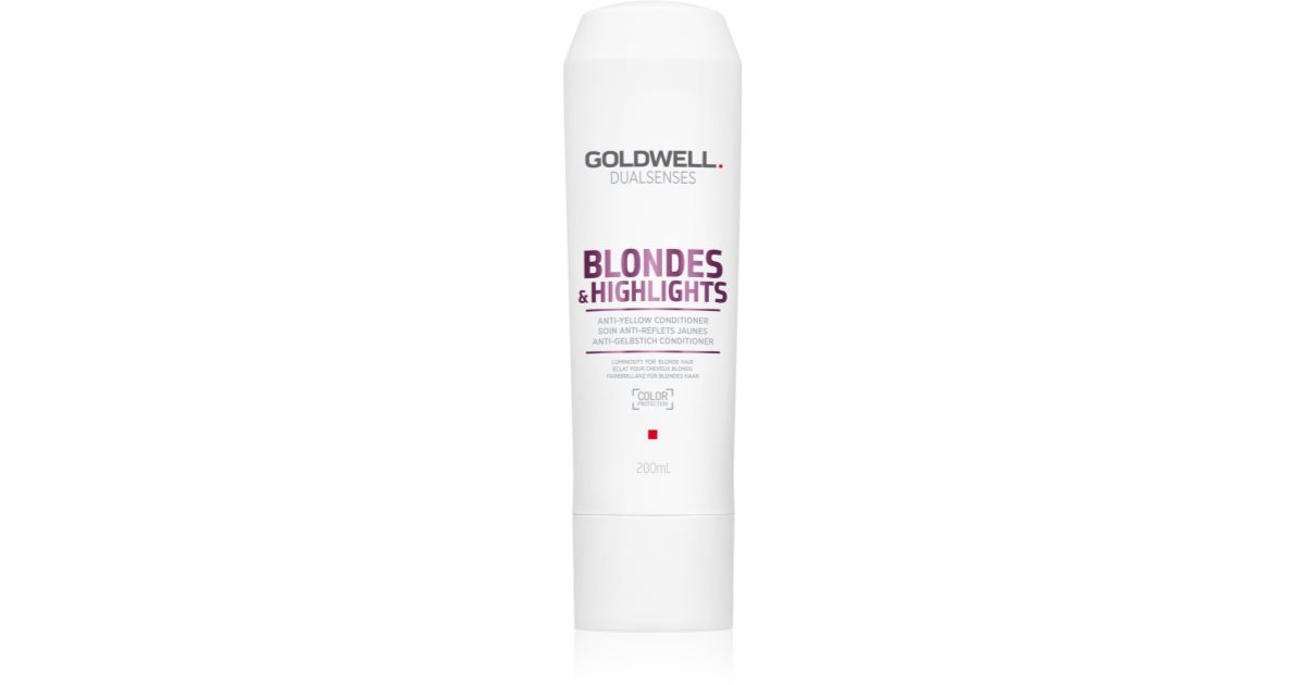 goldwell dualsenses blondes & highlights odżywka do włosów po balejażu