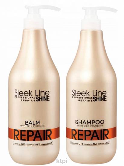 sleek line repair szampon bez parabenów