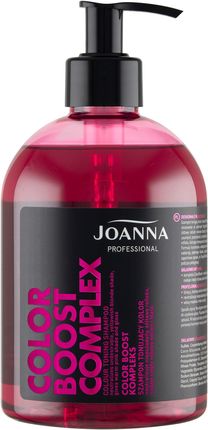 joanna professional color boost complex szampon tonujący kolor 500 ml