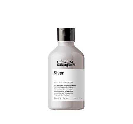 loreal silver szampon włosy siwe blond jasne