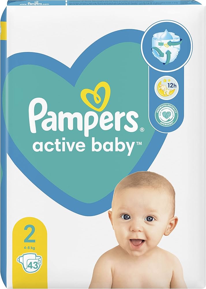 pampers pieluchy przedziały