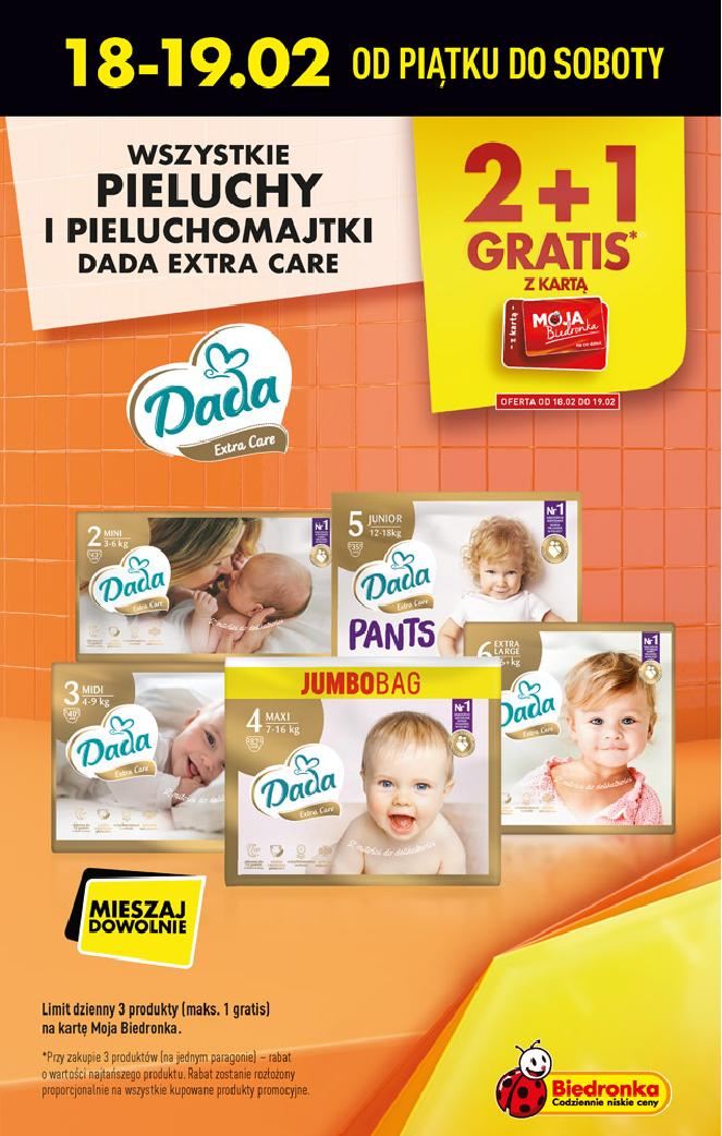 promocja dada pieluchy