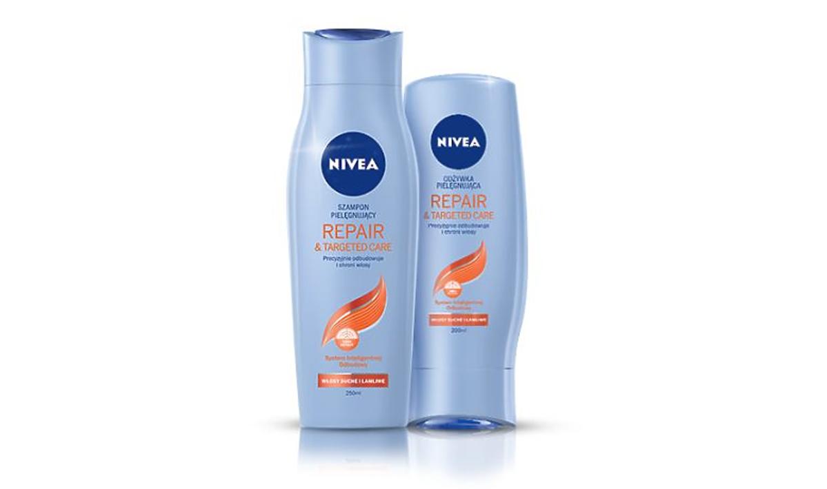 nivea szampon repair targeted care