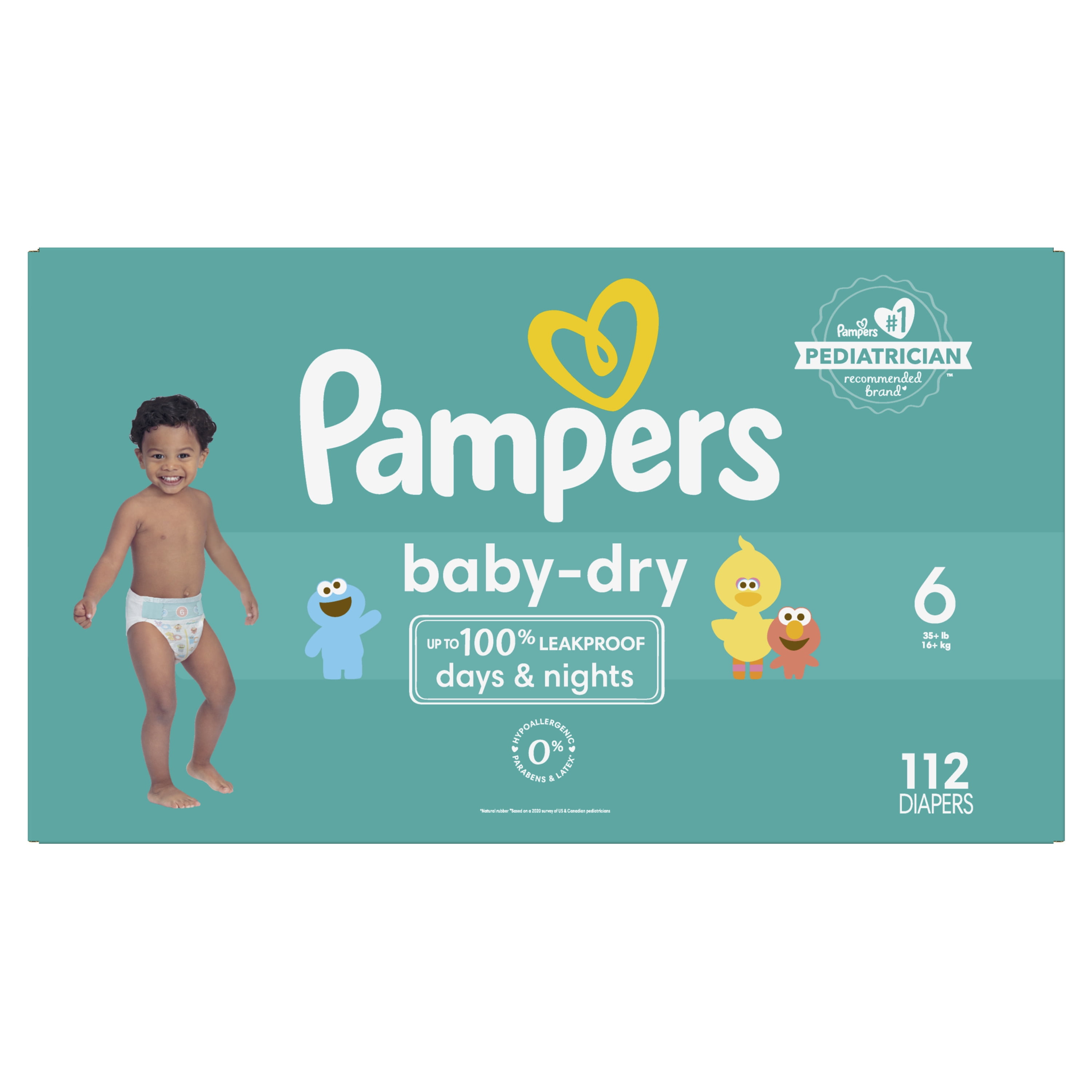 pampers baby dry 112