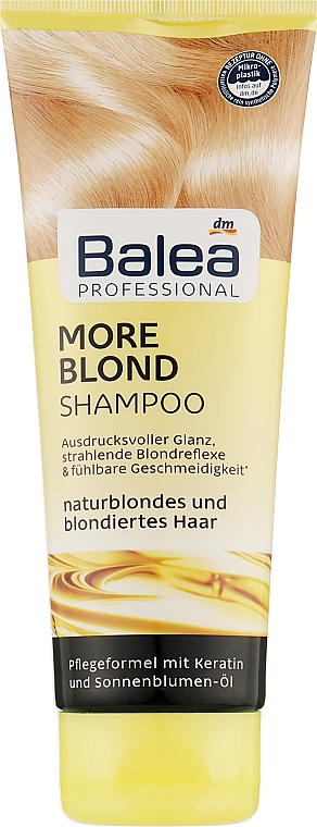 szampon gloss blond i blond shampoo balea