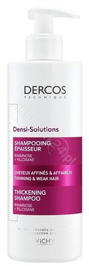 vichy dercos densi-solutions szampon zwiększający objętość włosów 250ml