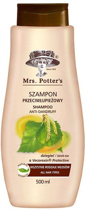 mrs potters szampon do włosów dziegieć i vecorexin protective