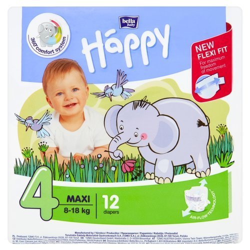 bella pieluchy happy maxi x27