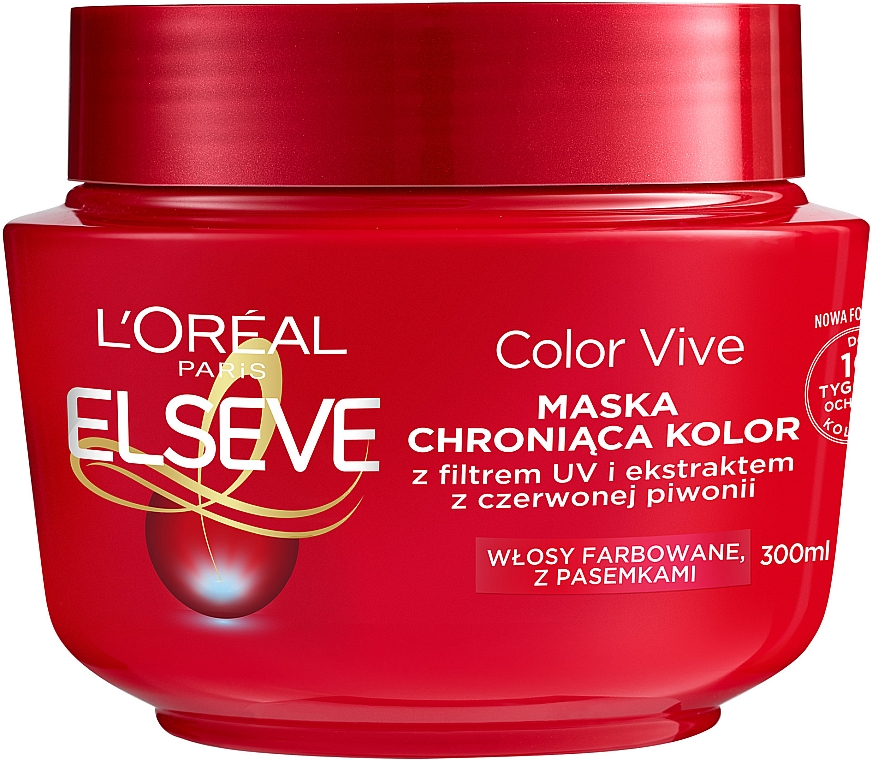 loréal paris elseve color-vive ochronna odżywka do włosów blog