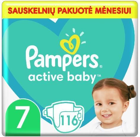 ceneo pampers active fit 7