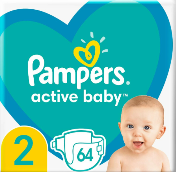 pampers niebieskie 2