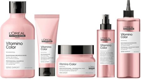 loreal professionnel vitamino color zestaw szampon odżywka maska