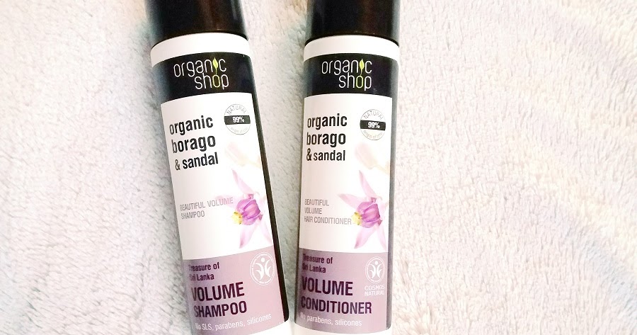 organic shop szampon do włosów skarb sri lanki zwiększający objętość