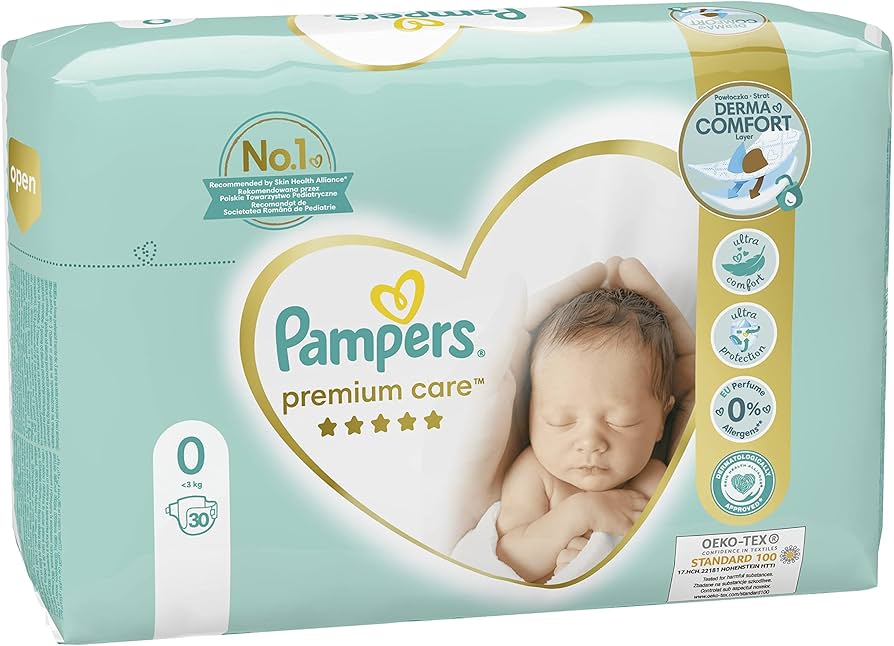 pampers premium care pieluchyi rozmiar 3 5-9kg 80 sztuk