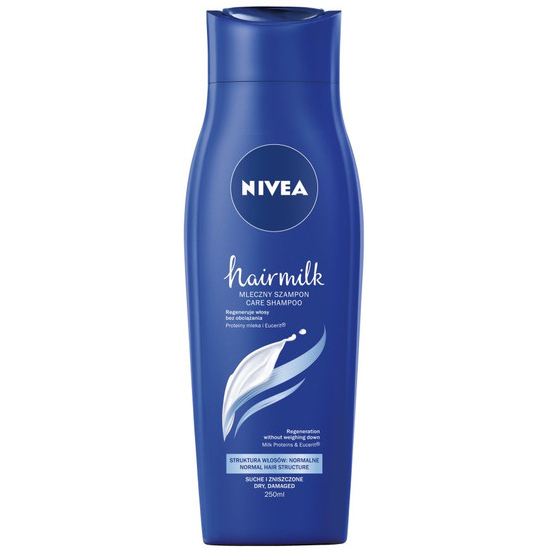 nivea hairmilk mleczny szampon c