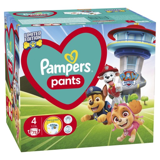 pampers przedział wagowy 4