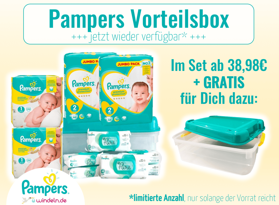 pampers baby box gratis