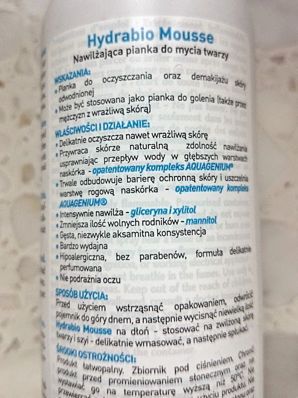 bioderma pianka do mycia twarzy skład