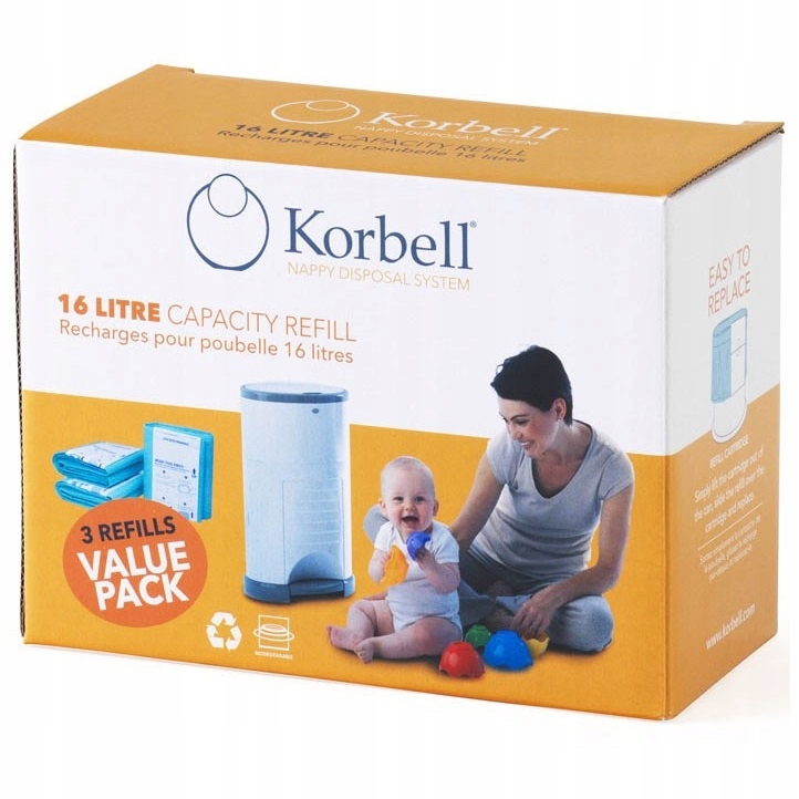 refill korbell pieluchy