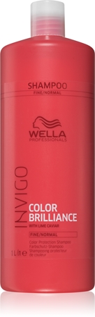 wella professionals brilliance szampon do delikatnych włosów farbowanych