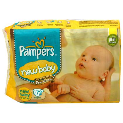 pampers nem born