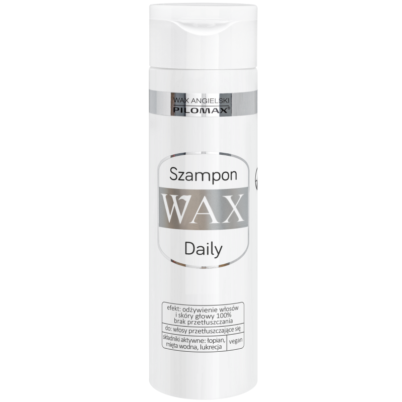 szampon do włosów przetłuszczających się daily wax 200ml