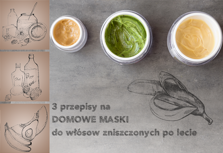 maska do włosów zniszczonych diy