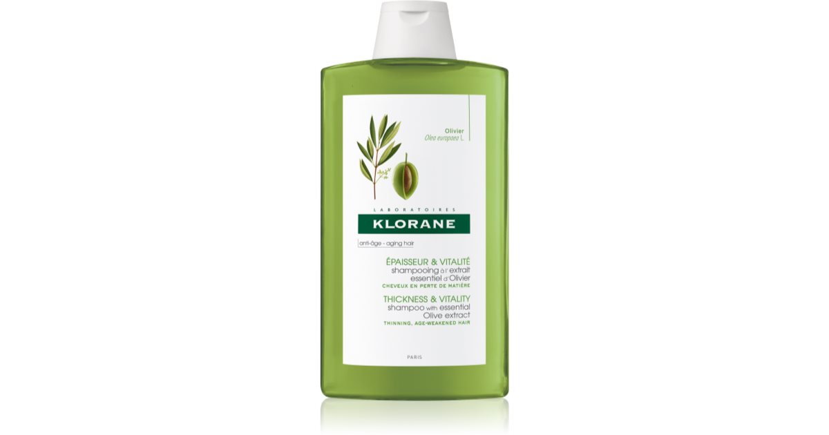 klorane olive extract szampon z olejkami z ekstraktów z oliwek