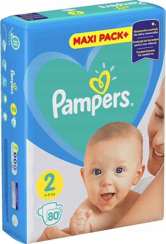 pampers 2 80szt cena