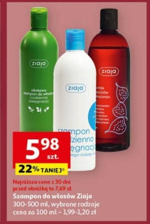 auchan szampon ziaja